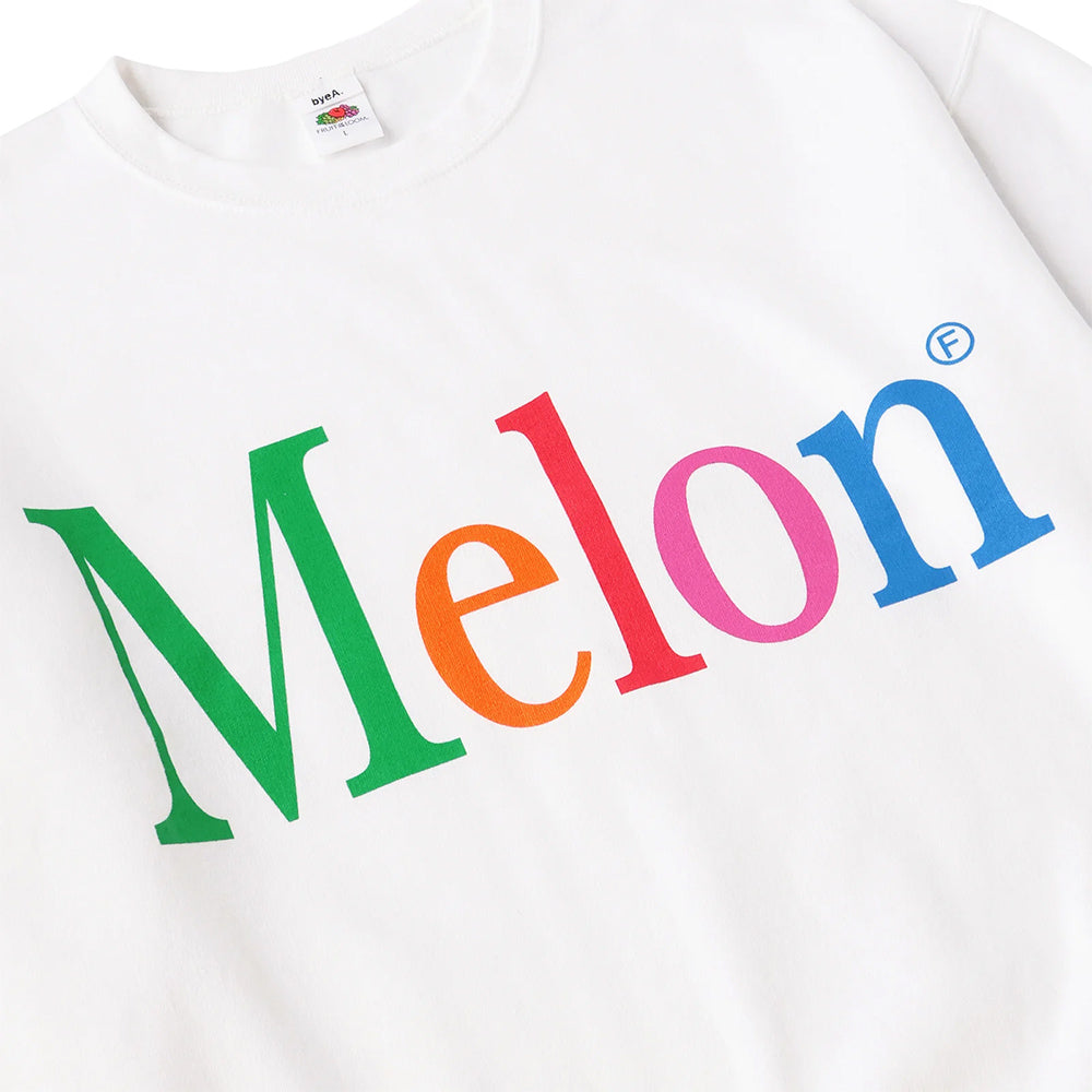 byeA. - NOT APPLE SWEAT Melon WHITE