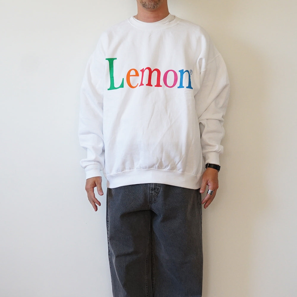 byeA. - NOT APPLE SWEAT Lemon WHITE