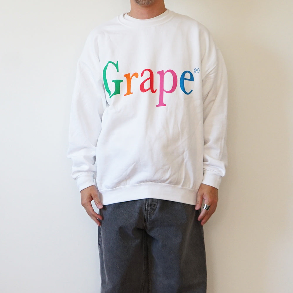 byeA. - NOT APPLE SWEAT Grape WHITE