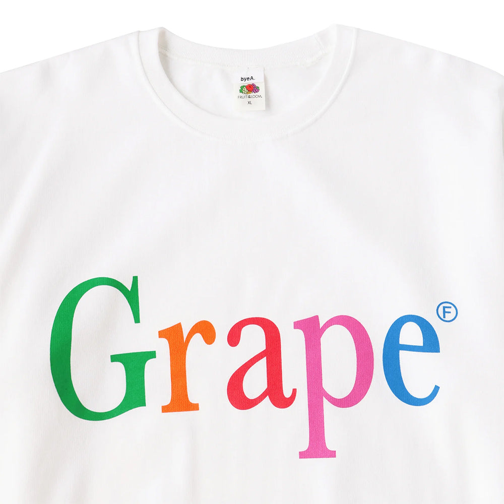byeA. - NOT APPLE SWEAT Grape WHITE