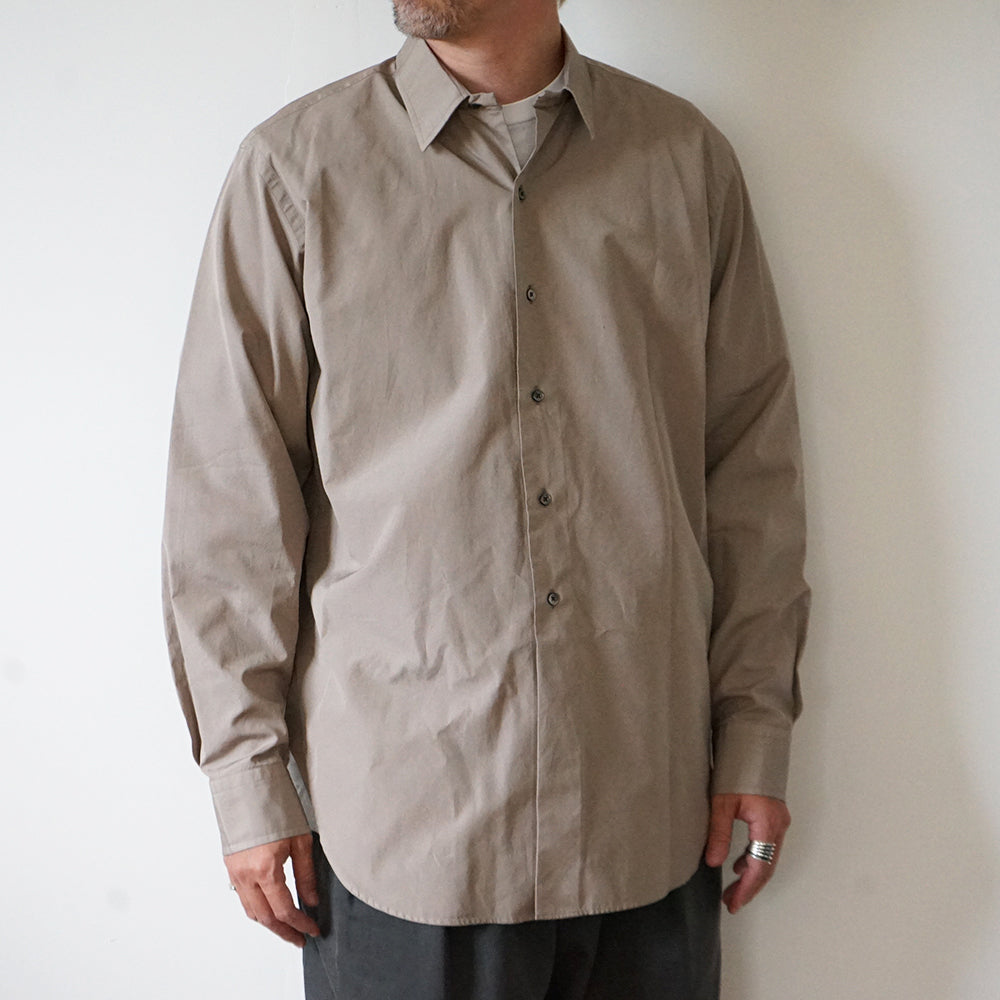HEUGN - Alan Sand Beige overdyed (SHIRT147)