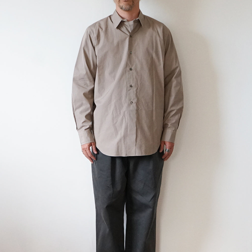 HEUGN - Alan Sand Beige overdyed (SHIRT147)