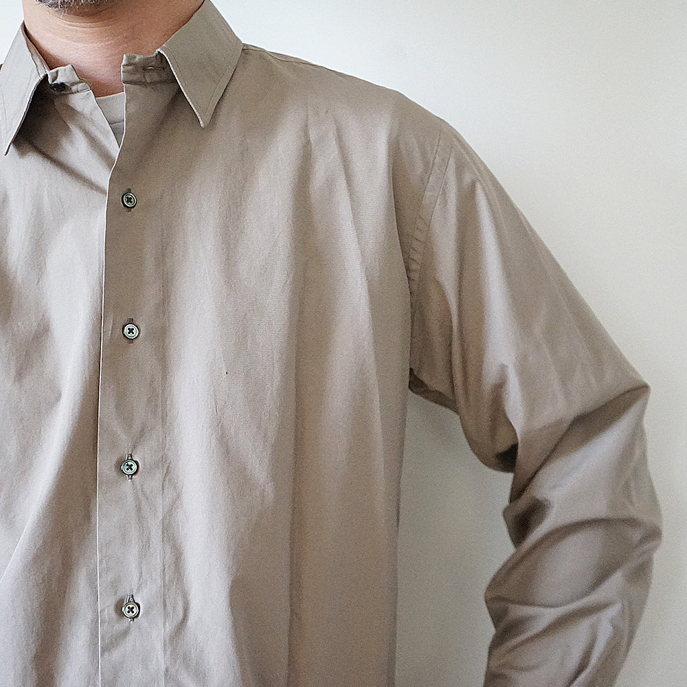 HEUGN - Alan Sand Beige overdyed (SHIRT147)