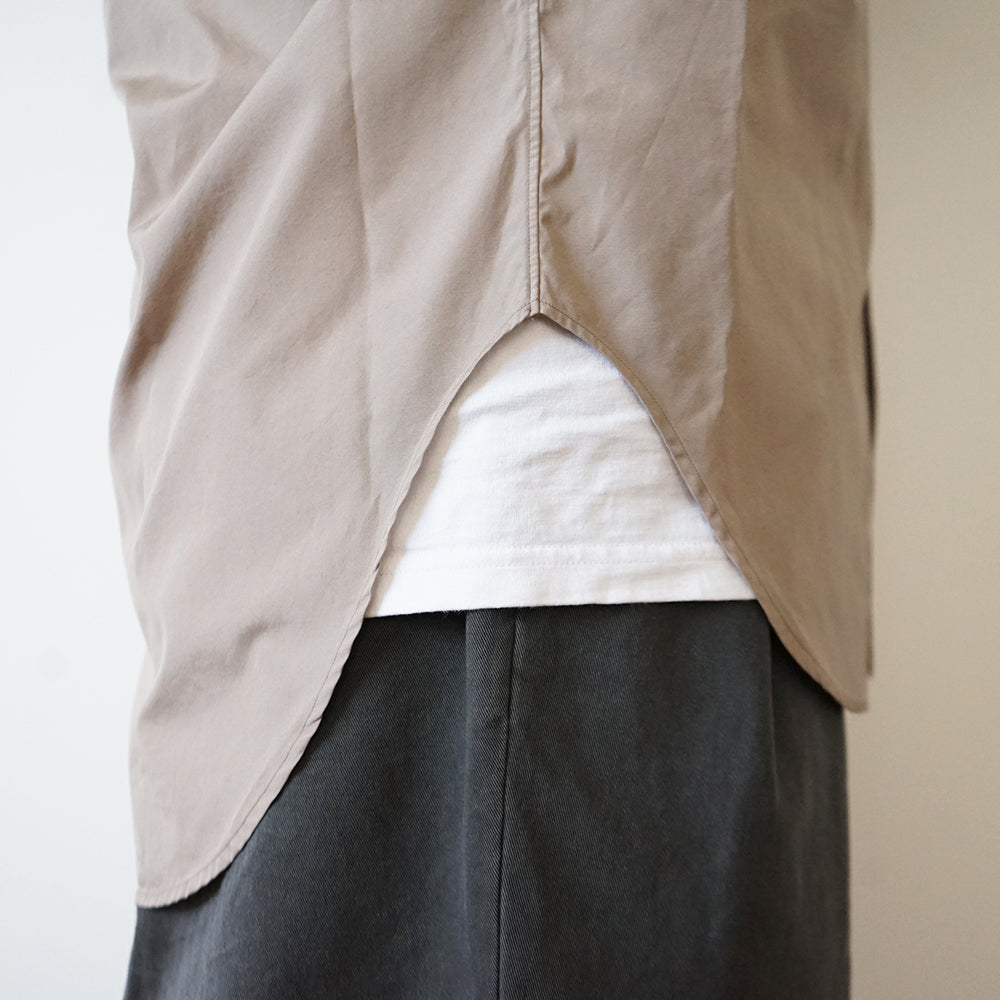 HEUGN - Alan Sand Beige overdyed (SHIRT147)