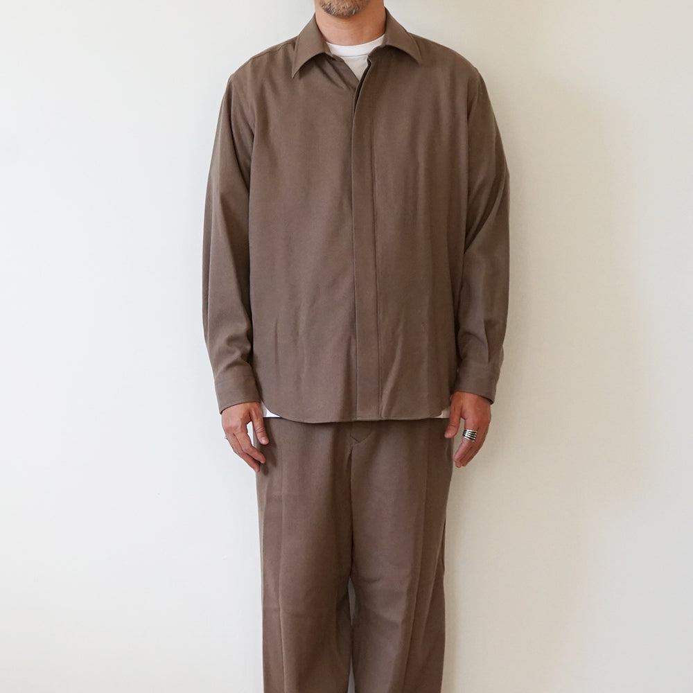 HEUGN - Dick Wool Saxony shirts (SHIRT145)