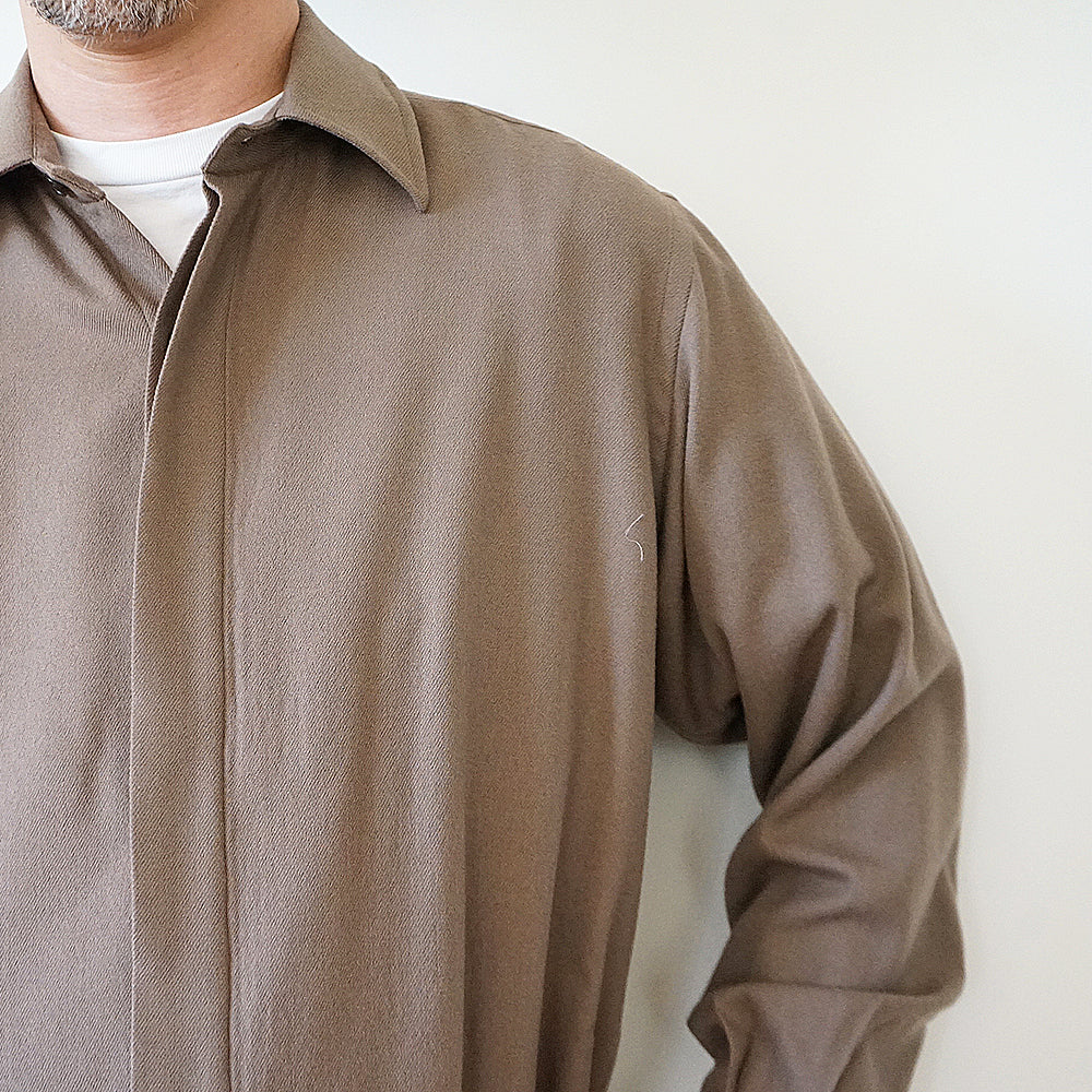 HEUGN - Dick Wool Saxony shirts (SHIRT145)