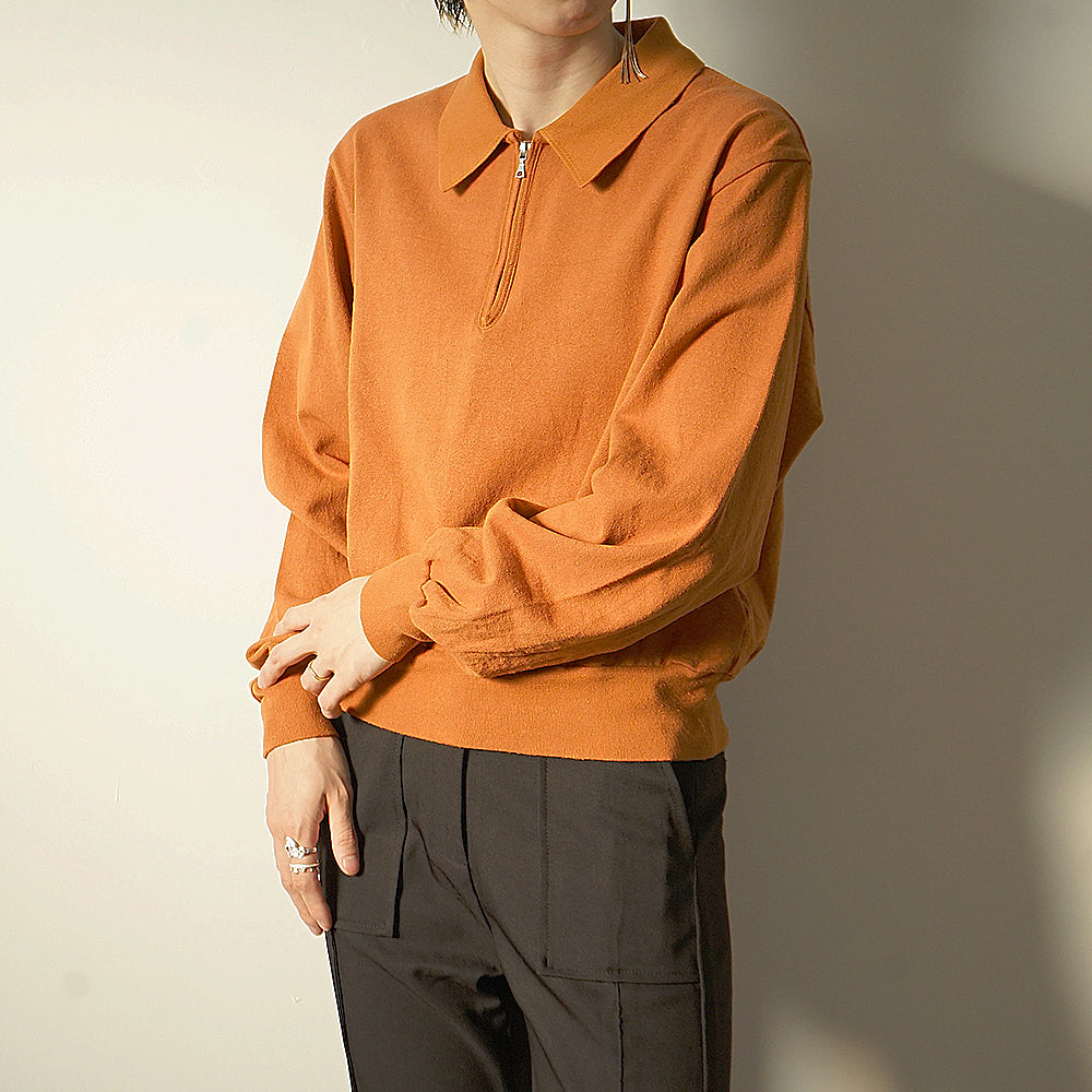 blurhms - Co/Silk Nep Half -zip P/O (Women's)