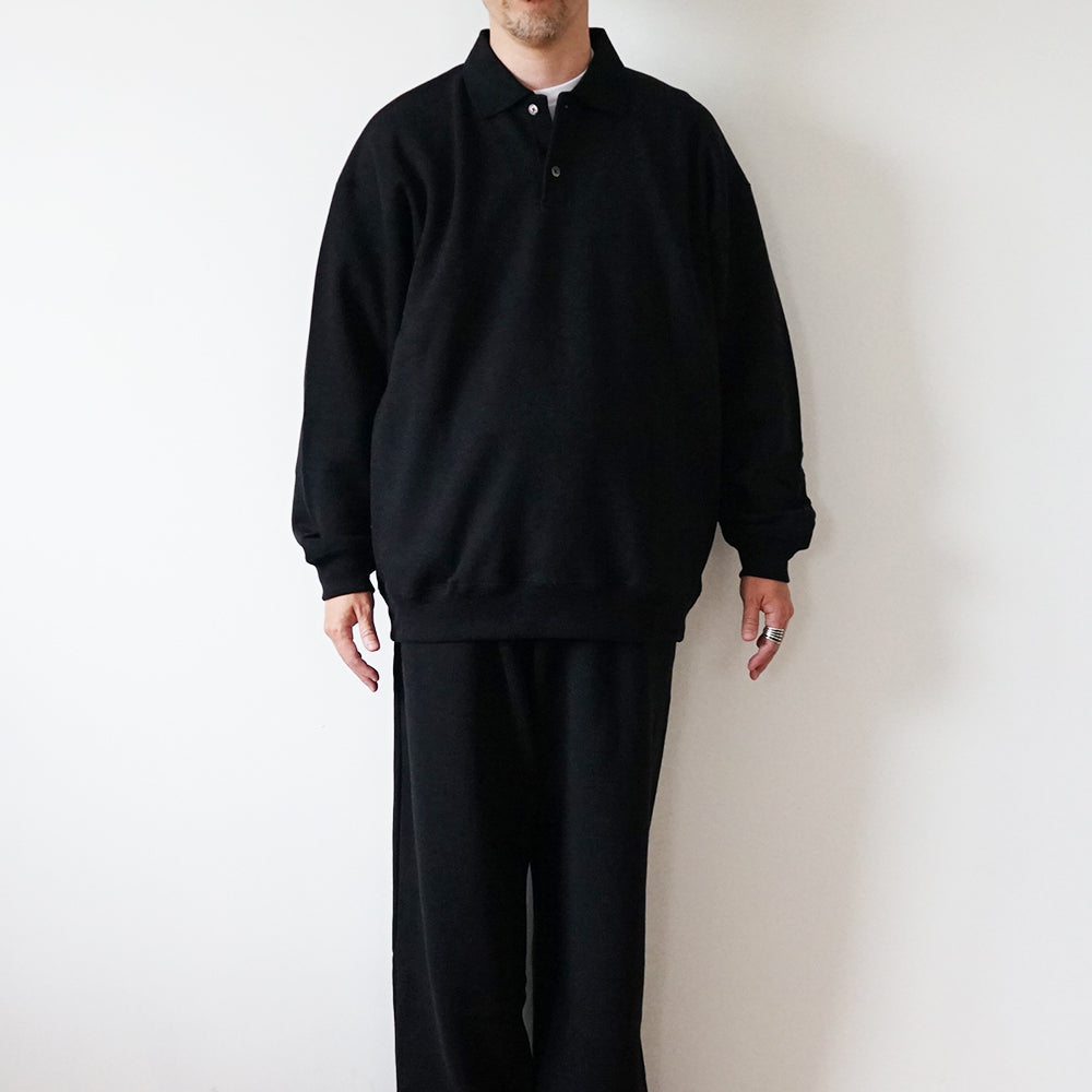 Graphpaper - AZUMA Terry Pullover Polo Sweat