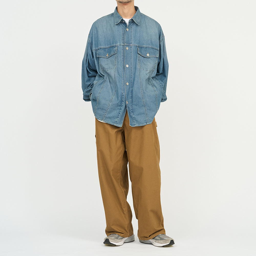 Fresh Service - COTTON CANVAS PAINTER PANTS