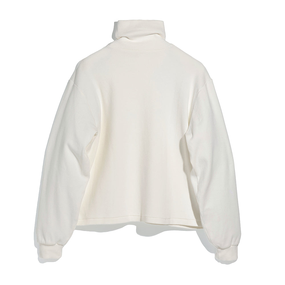 FOUNDOUR - MOCK NECK LONG SLEEVE SHIRT