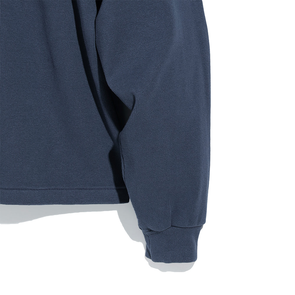 FOUNDOUR - MOCK NECK LONG SLEEVE SHIRT