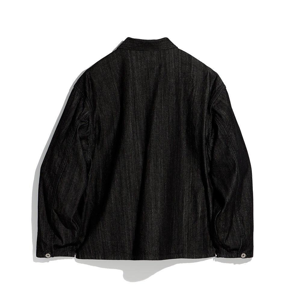 26ss FOUNDOUR Denim Pullover サイズ3 ブラック FOUNDOUR - BLACK DENIM PULLOVER – IN MY BOOK STORE