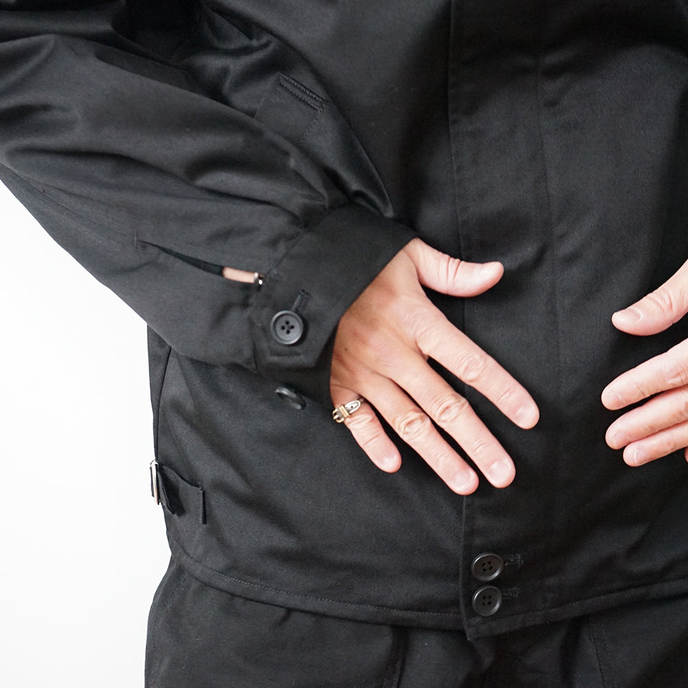 FOUNDOUR - T/C TWILL ZIP UP BLOUSON