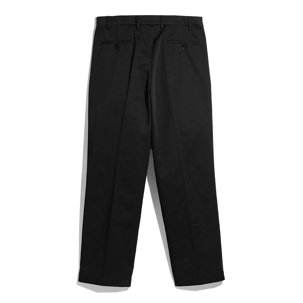 FOUNDOUR - T/C TWILL TUCK TROUSERS