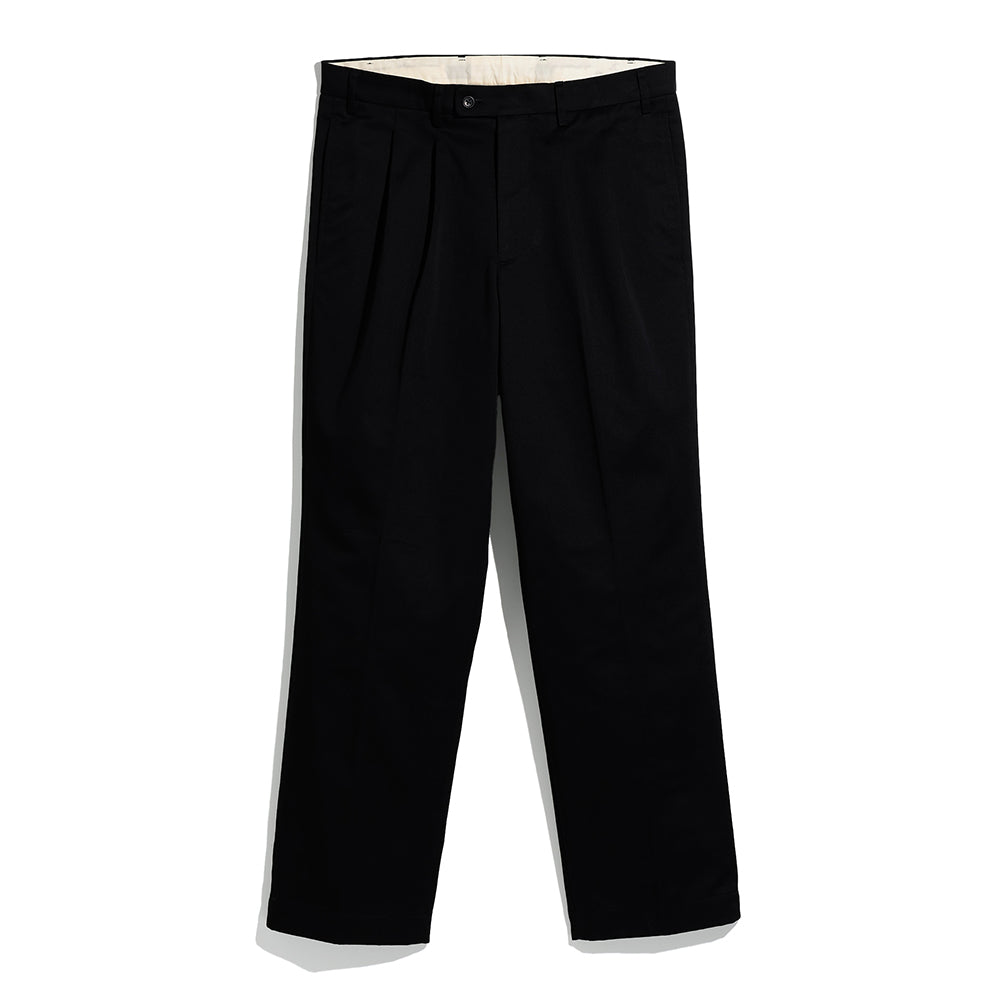 FOUNDOUR - T/C TWILL TUCK TROUSERS – IN MY BOOK STORE