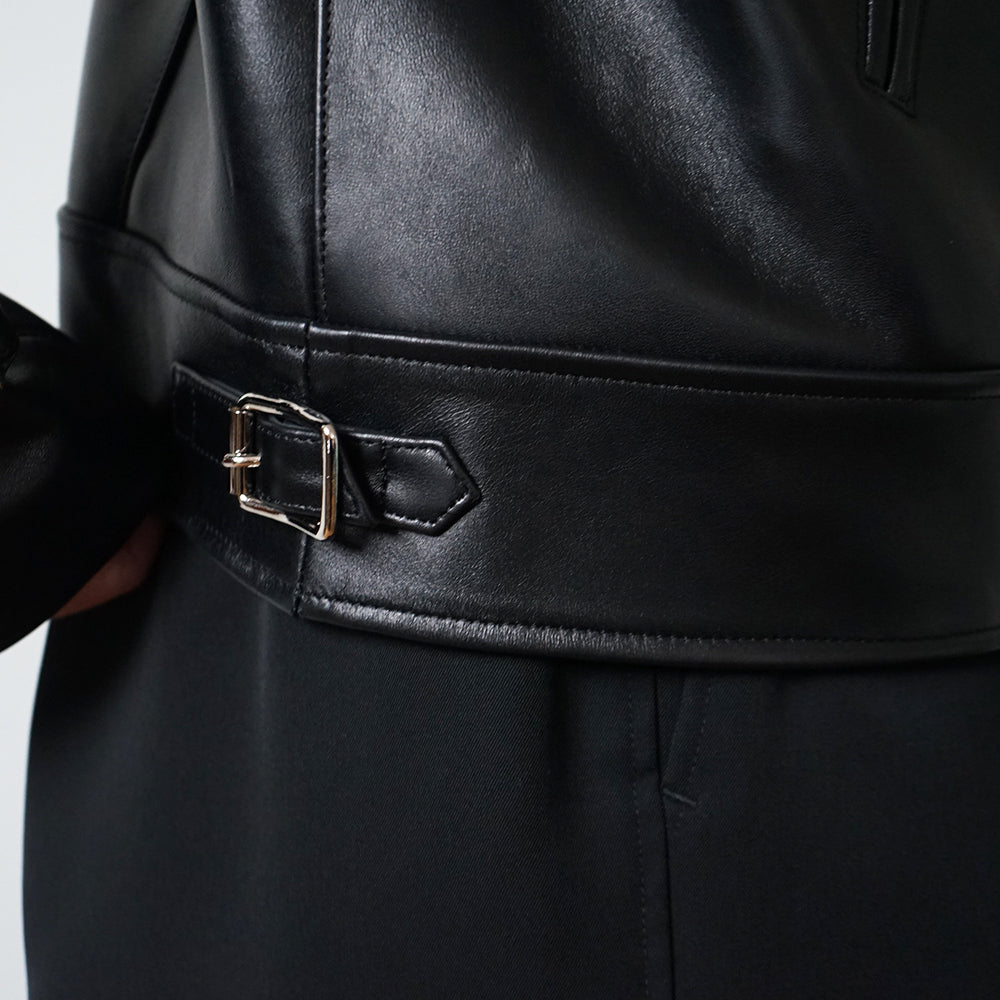 A.PRESSE - Leather French Riders Jacket