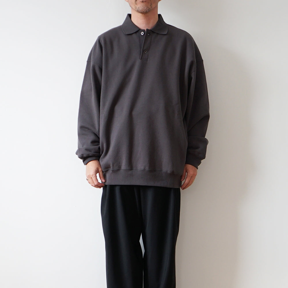 Graphpaper - AZUMA Terry Pullover Polo Sweat