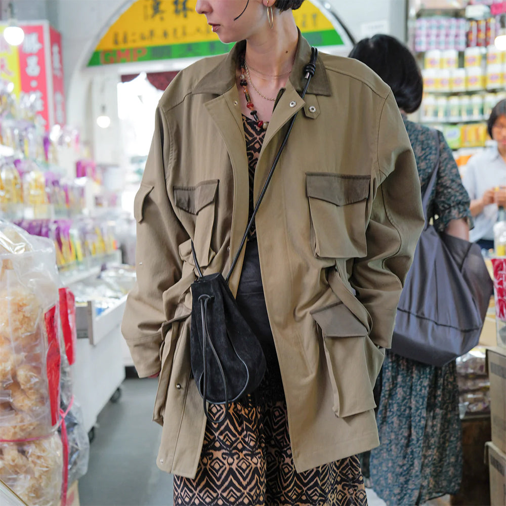 ITTI - HERRIE KINCHAKU POUCH - GPM / MOSSA LDN