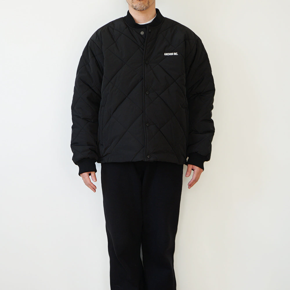 Mercedes Anchor inc. - BOLD LOGO QUILTED JACKET