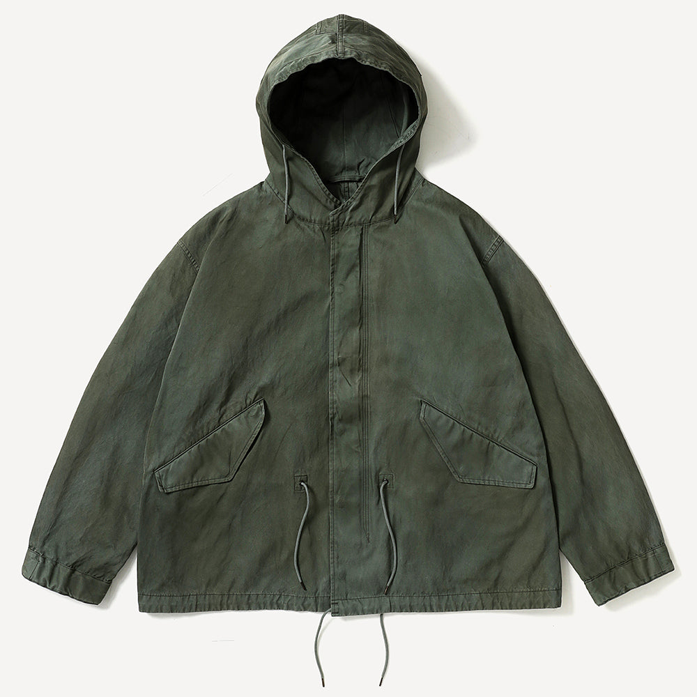 A.PRESSE - Vintage Silk Hoodie Jacket