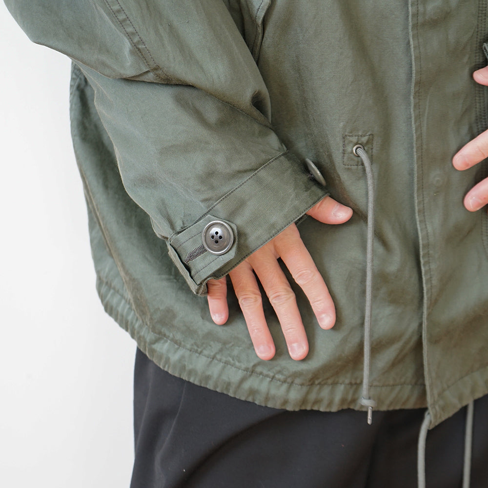 A.PRESSE - Vintage Silk Hoodie Jacket