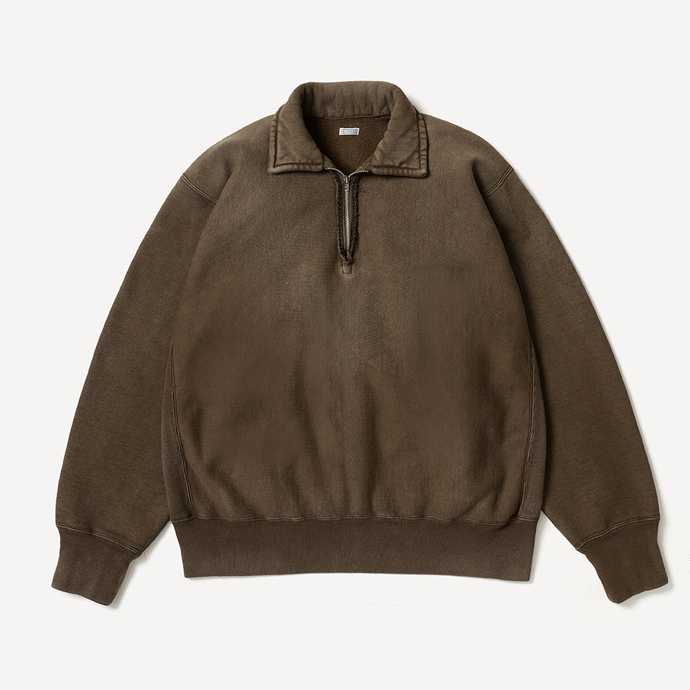 A.PRESSE - Vintage Half Zip Sweatshirt