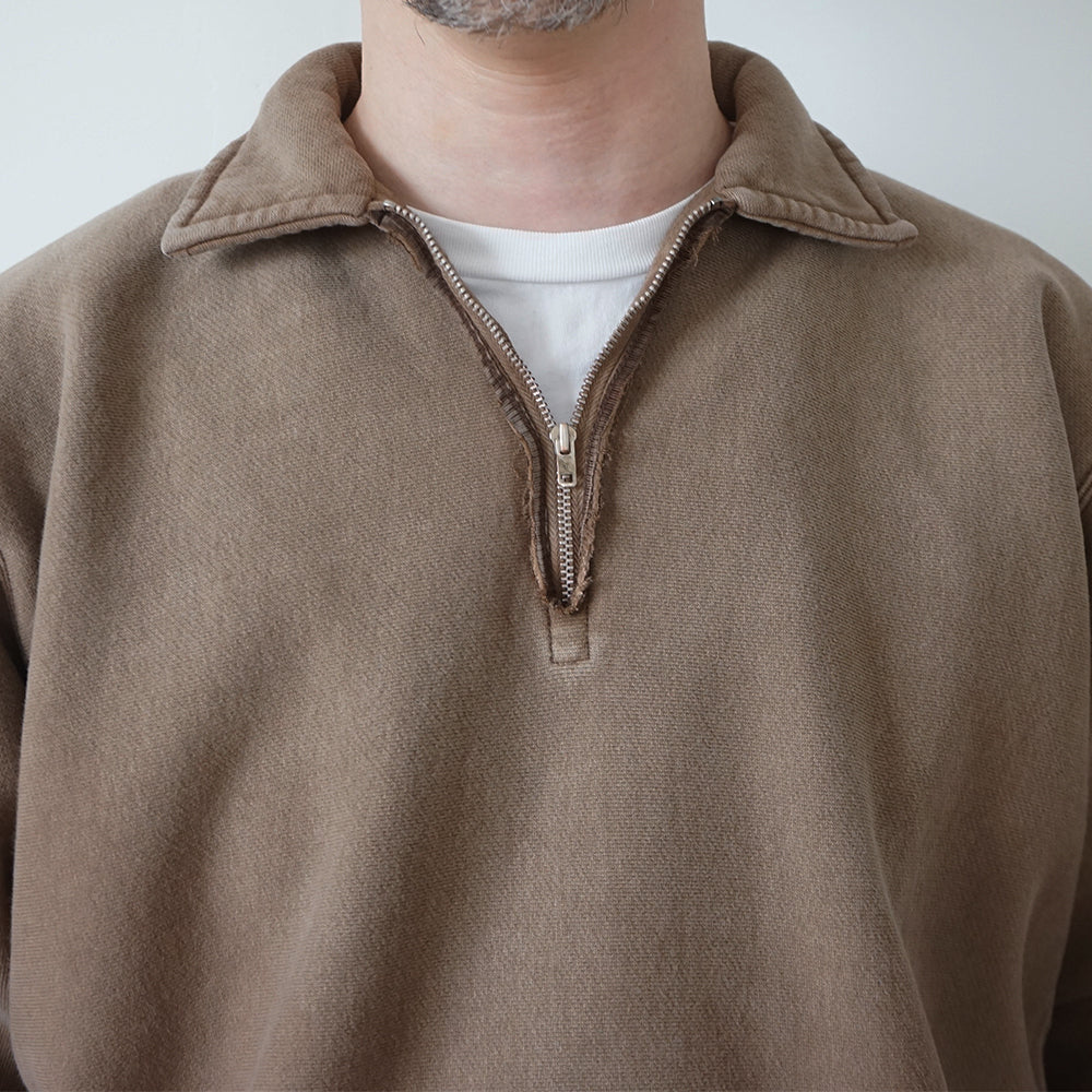 A.PRESSE - Vintage Half Zip Sweatshirt