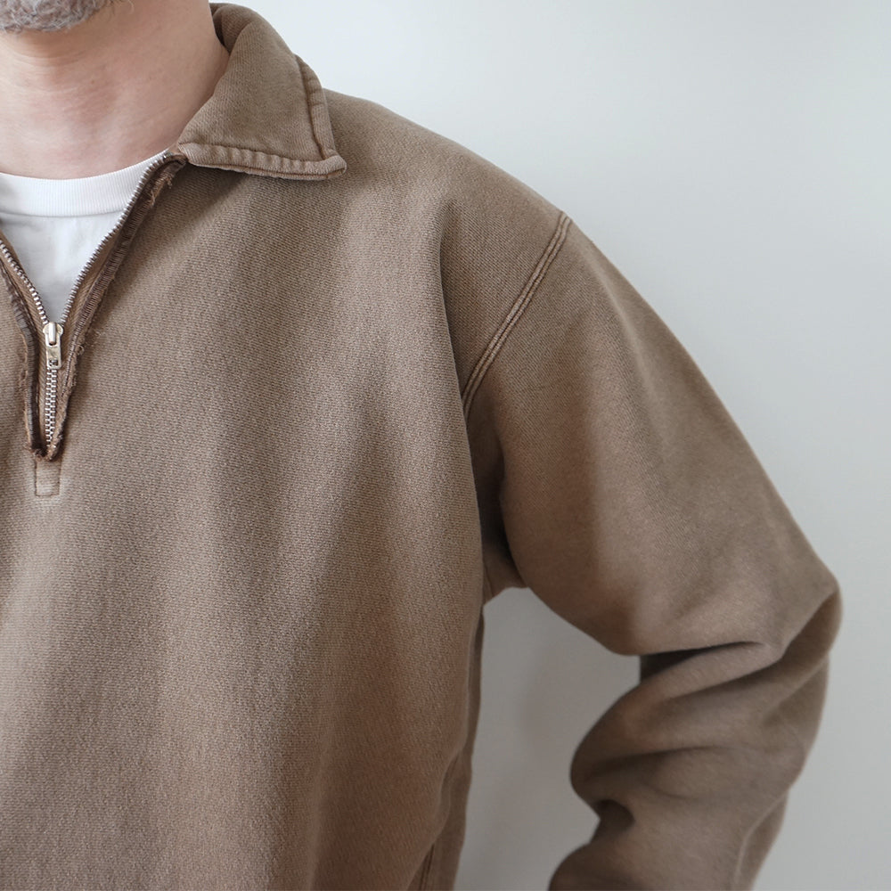 A.PRESSE - Vintage Half Zip Sweatshirt