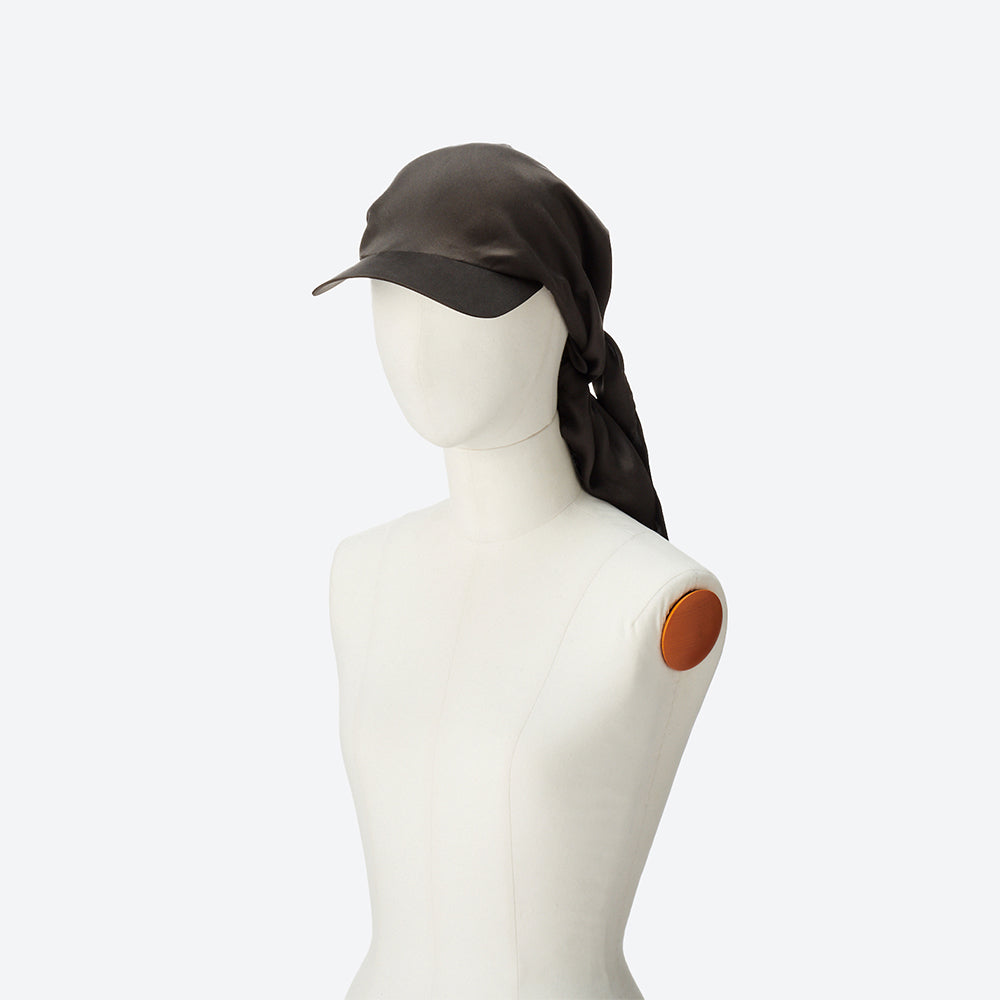 KIJIMA TAKAYUKI - SILK SCARF DOCKING VISOR – IN MY BOOK STORE