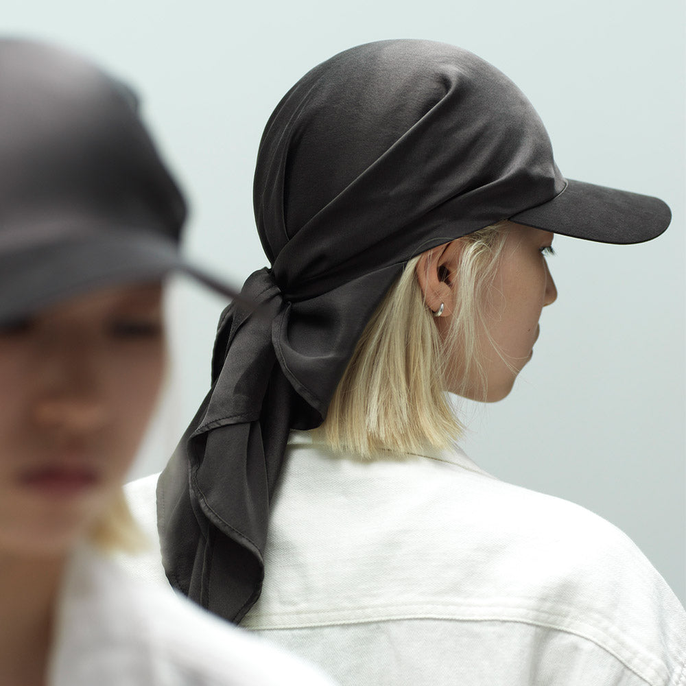 KIJIMA TAKAYUKI - SILK SCARF DOCKING VISOR