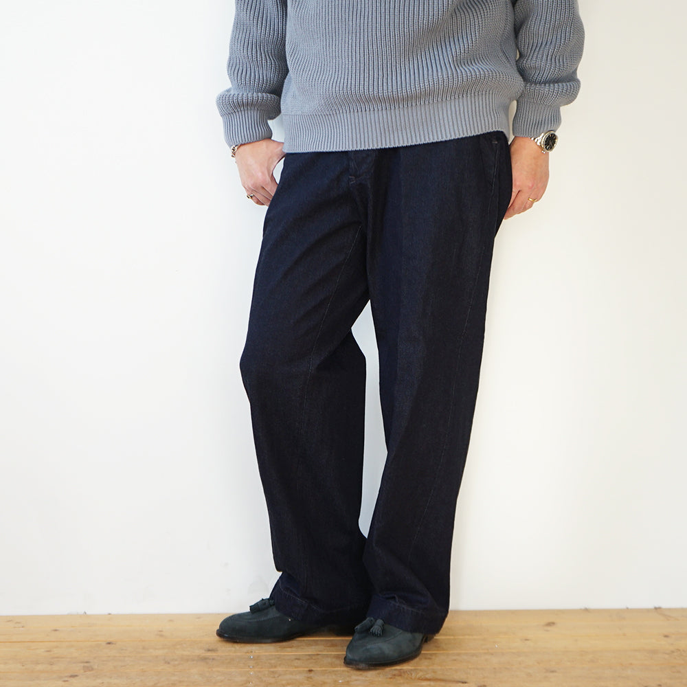 CIOTA - Denim Slacks (DARK NAVY)