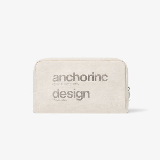 Mercedes Anchor inc. - FABRIC LOGO MINI POUCH