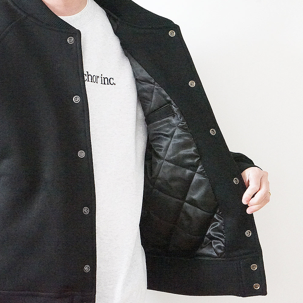 Mercedes Anchor inc. - MELTON VARSITY JACKET – IN MY BOOK STORE