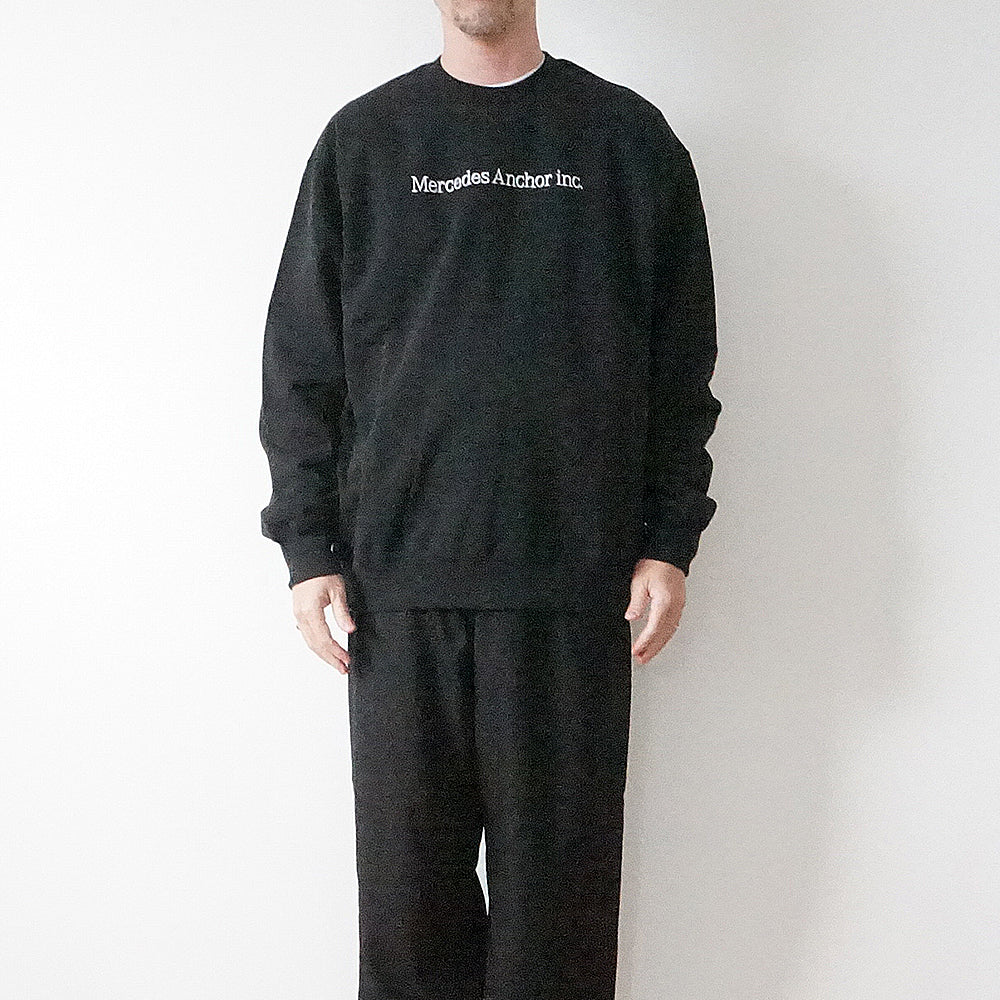Mercedes Anchor inc. - ONE LINE LOGO CREW SWEAT
