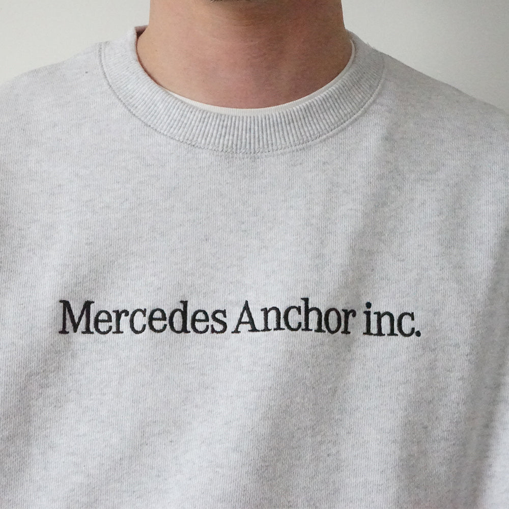 Mercedes Anchor inc. - ONE LINE LOGO CREW SWEAT