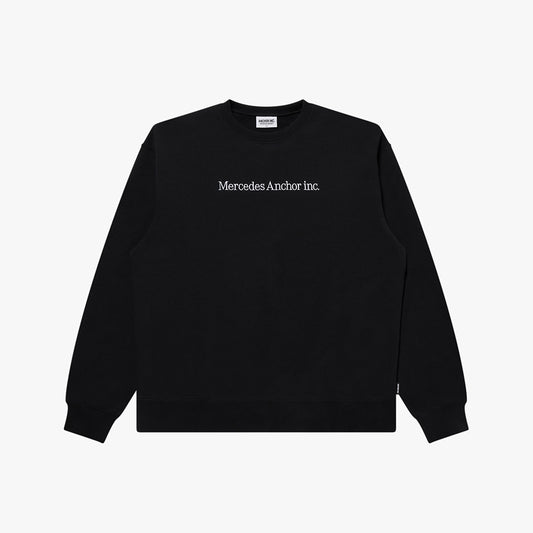 Mercedes Anchor inc. - ONE LINE LOGO CREW SWEAT