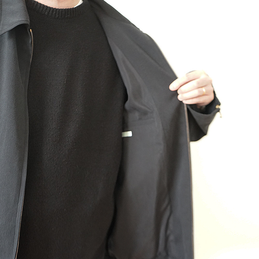 A.PRESSE - Washed Silk Souvenir Jacket