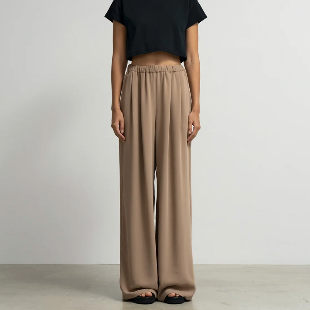 Graphpaper - Satin Easy Wide Pants (COLLECTION)