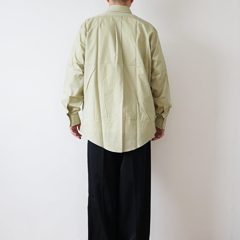 FOUNDOUR - COTTON BROAD REGULAR COLLAR SHIRT