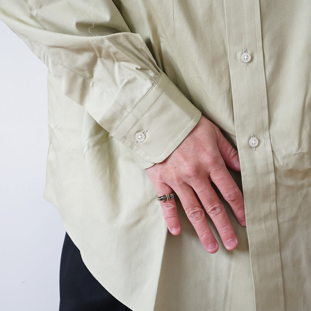 FOUNDOUR - COTTON BROAD REGULAR COLLAR SHIRT – IN MY BOOK STORE