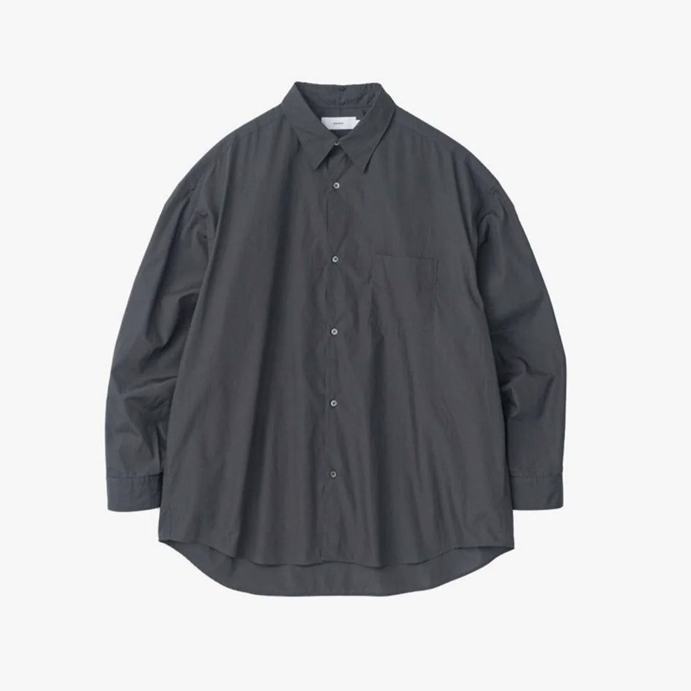 Graphpaper - Broad L/S Oversized Regular Collar Shirt