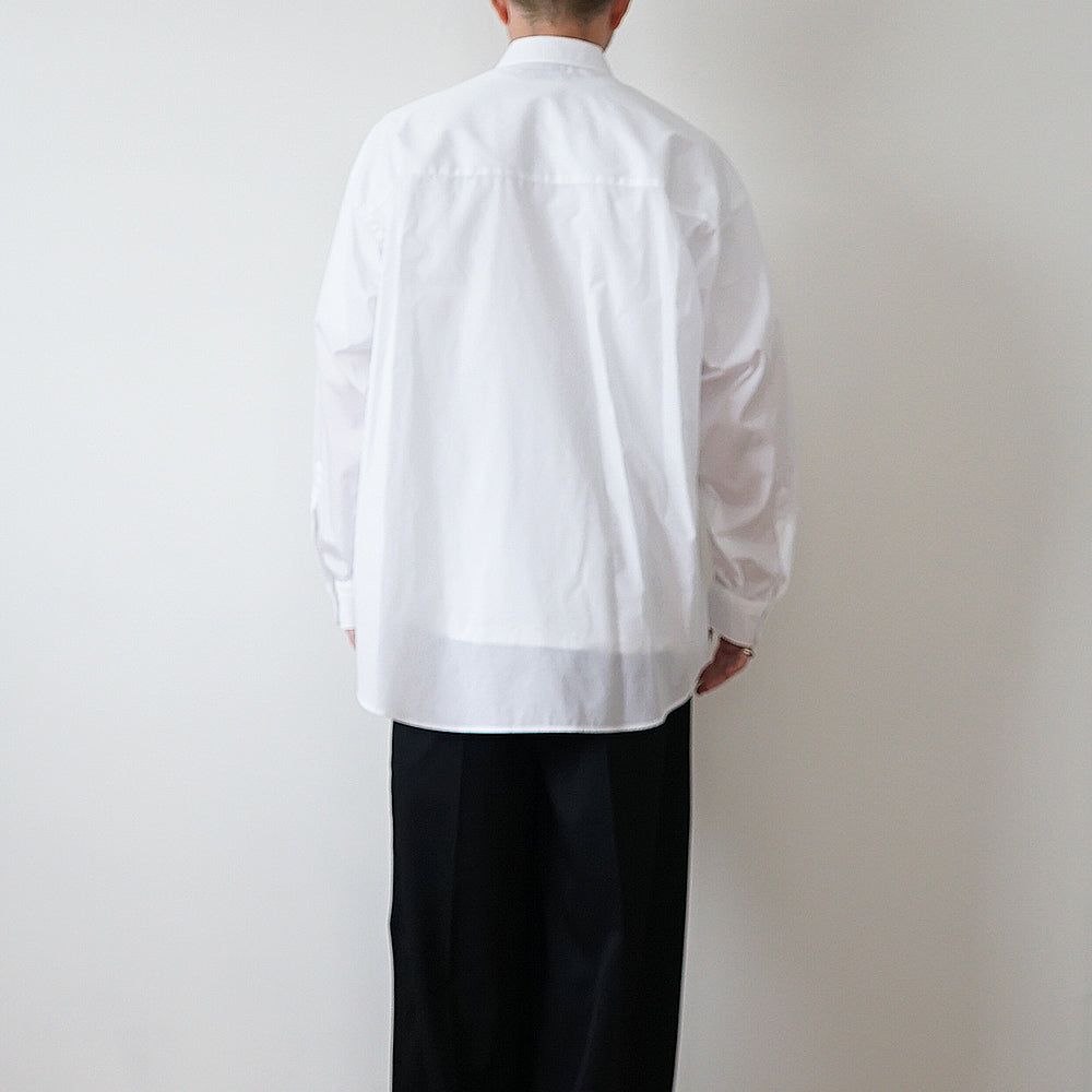 Graphpaper - Broad L/S Oversized Regular Collar Shirt