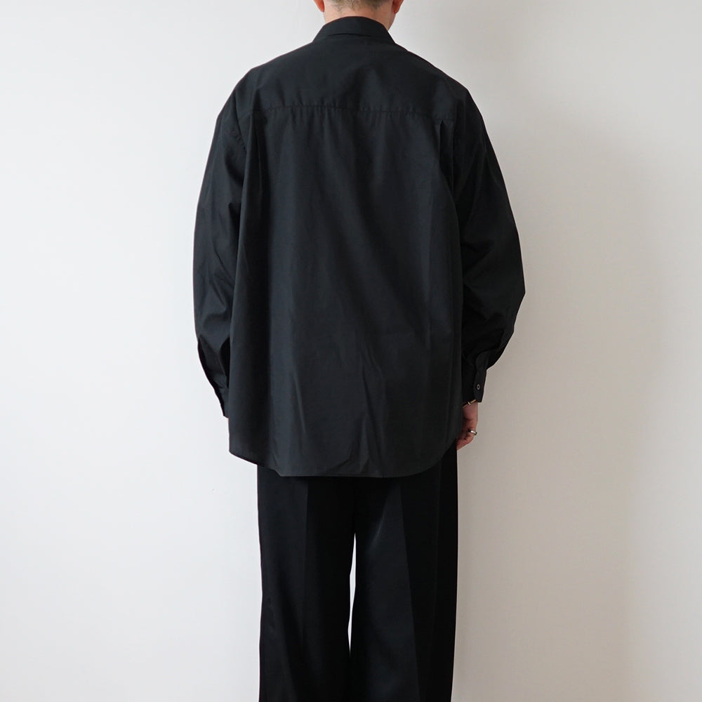 Graphpaper - Broad L/S Oversized Regular Collar Shirt