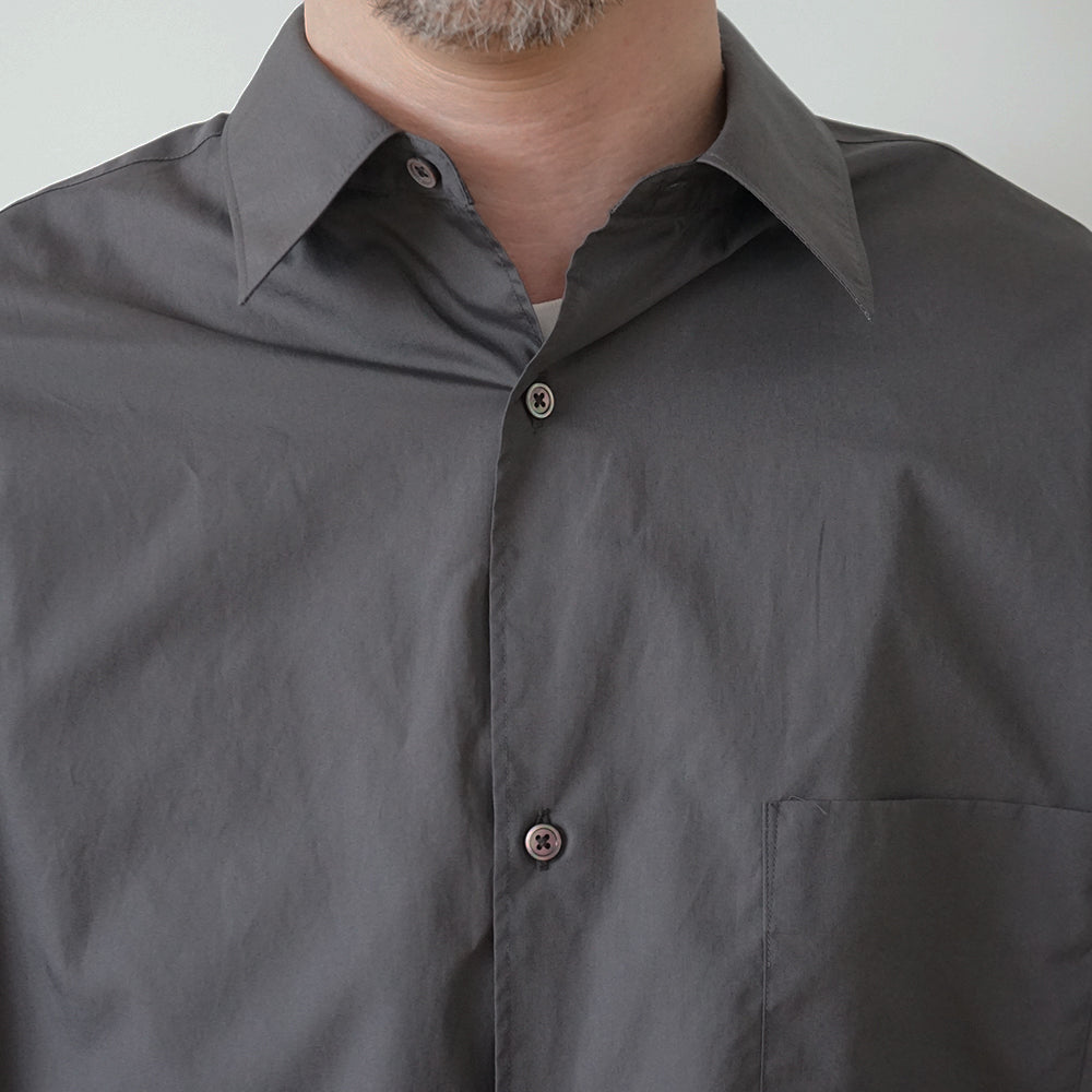 Graphpaper - Broad L/S Oversized Regular Collar Shirt