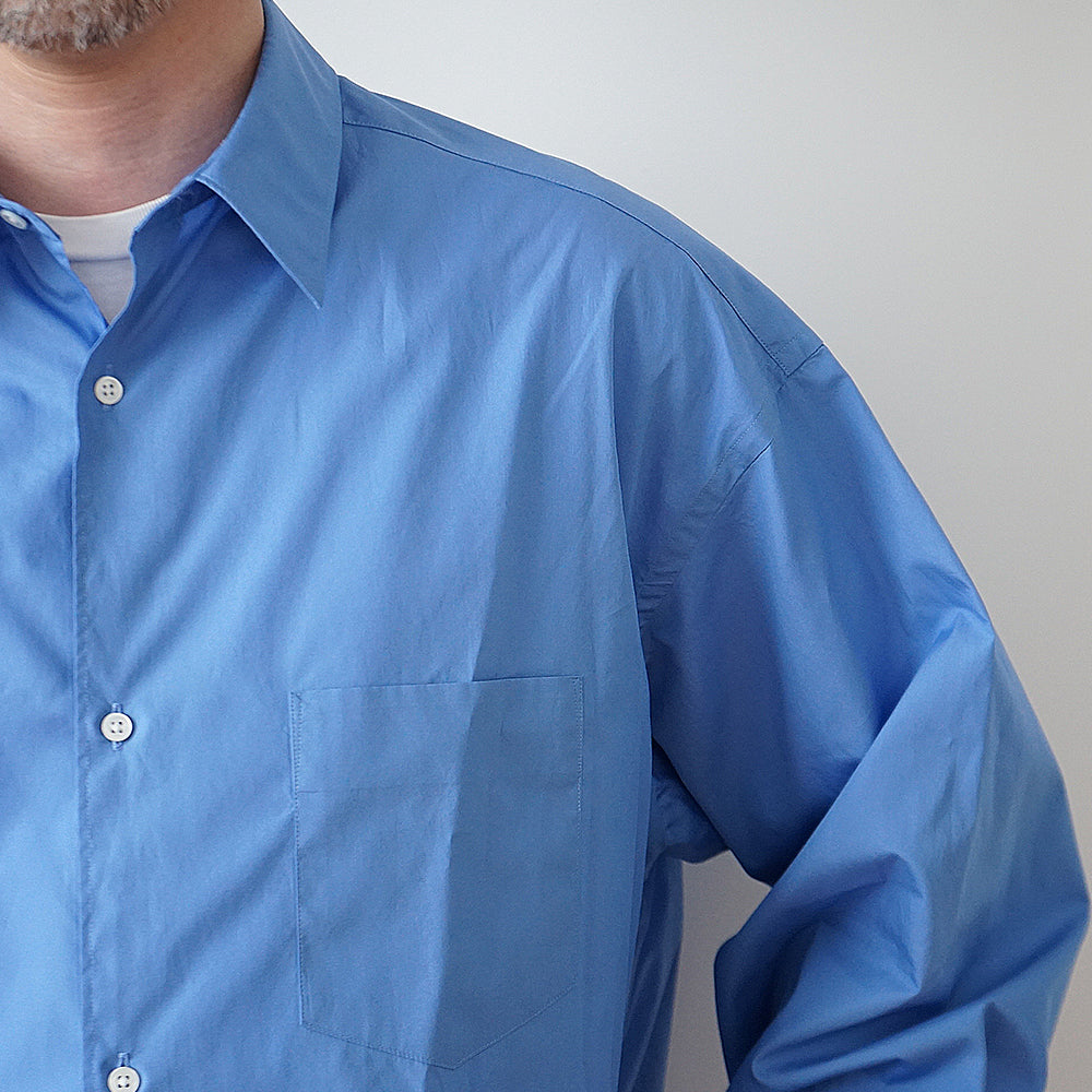 Graphpaper - Broad L/S Oversized Regular Collar Shirt