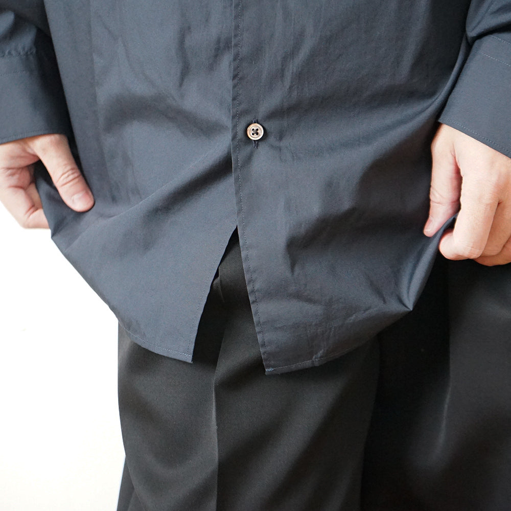 Graphpaper - Broad L/S Oversized Regular Collar Shirt