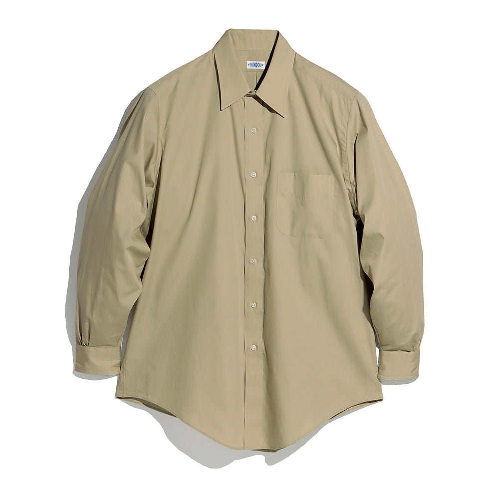 FOUNDOUR - COTTON BROAD REGULAR COLLAR SHIRT