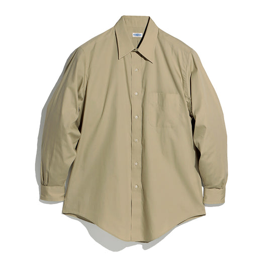 FOUNDOUR - COTTON BROAD REGULAR COLLAR SHIRT