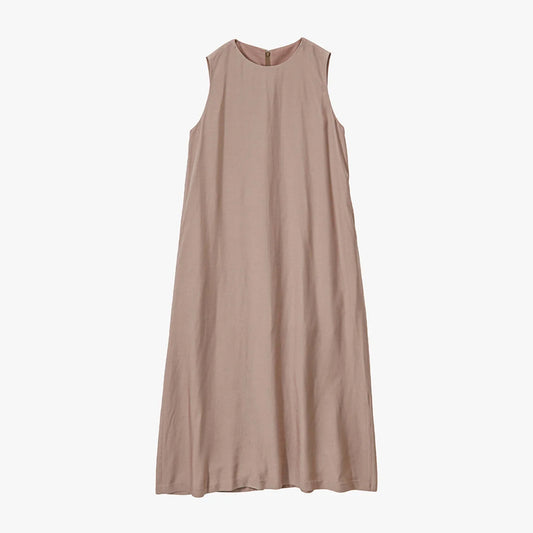 Graphpaper - Viscose Cupro Back Satin Sleeveless Dress