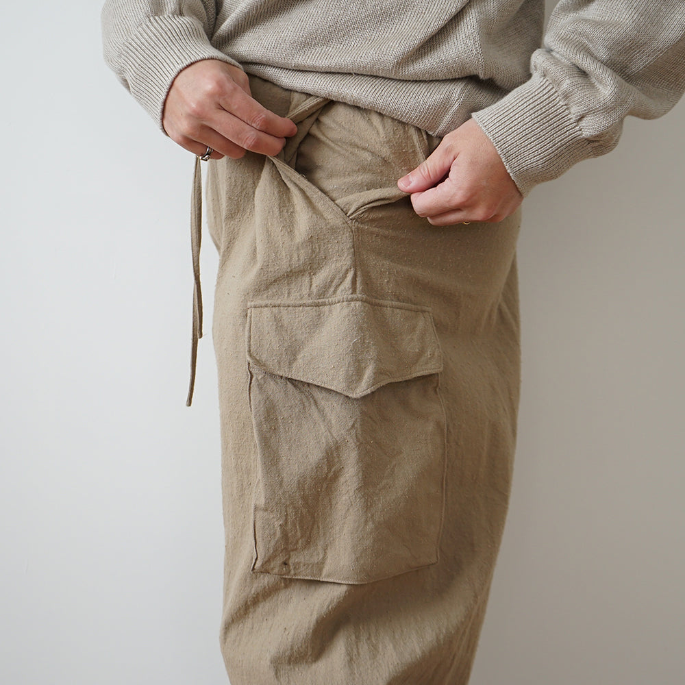 blurhms - Silk/Cotton Nep Side Seamless 4P Pants